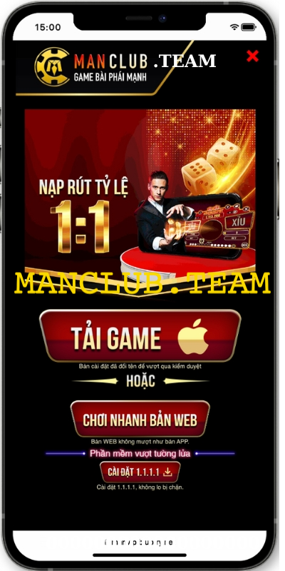 Tải Manclub cho Iphone